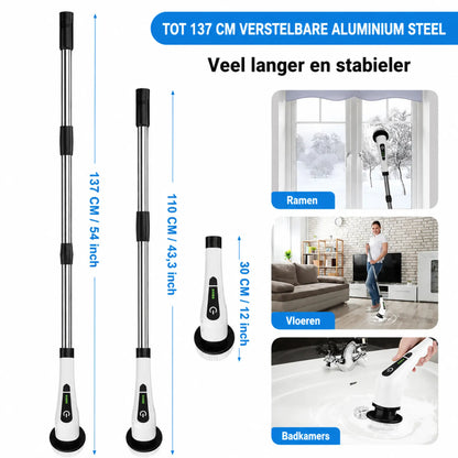 STEADREX™ PowerScrub Elektrische Schoonmaakborstel