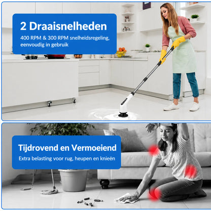 STEADREX™ PowerScrub Elektrische Schoonmaakborstel