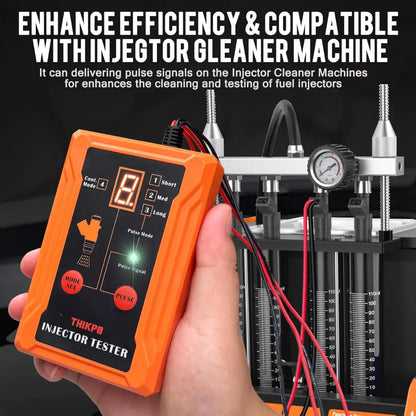 Steadrex Fuel Injector Tester & Cleaner Kit — 8 Pulse Modes, Dual Channel, Tests 2 Injectors Simultaneously
