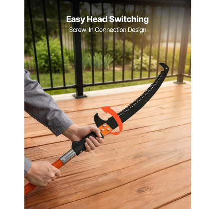 Steadrex GXJ995 Manual Pole Saw 7.3ft-30ft Pole Saw & Branch Trimmer