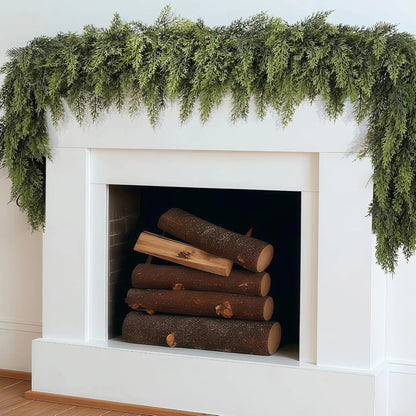 2 Pack Forever Fresh Cedar Garland – Real-Touch 6FT