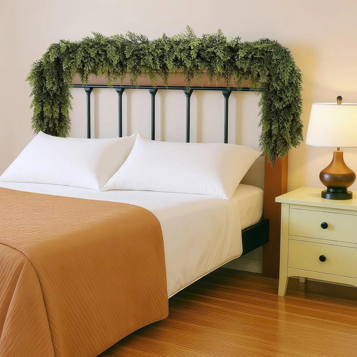 2 Pack Forever Fresh Cedar Garland – Real-Touch 6FT