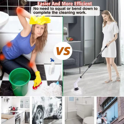 STEADREX™ PowerScrub Electric Spin Scrubber