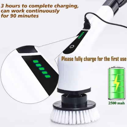 STEADREX™ PowerScrub Electric Spin Scrubber